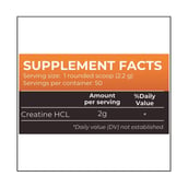 supplement - Nutrition Planet Creatine HCL, Watermelon 0.24 lb