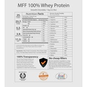 Supplement - MyFitFuel MFF 100% Whey Protein, 2.2 lb Smooth Chocolate