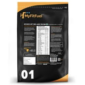 Back - MyFitFuel Advance MFF 100% Whey Protein,  6.6 lb  Chocolate Banana Cookie 