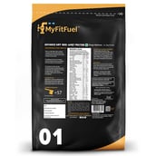 Back - MyFitFuel Advance MFF 100% Whey Protein, 4.4 lb Mango Alphonso