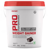 1 - GNC Pro Performance Weight Gainer, 11 lb Dark Chocolate