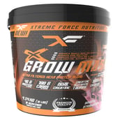 1 - Xtreme Force Nutrition Grow X Mass,  10 lb  Smooth Strawberry 
