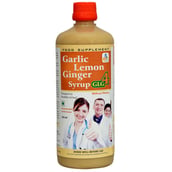 SKSB Garlic Lemon Ginger Syrup without Honey (GLG4), 525 ml