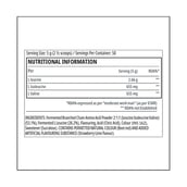supplement - Myprotein Vegan BCAA 4:1:1, 0.55 lb 50 Servings Strawberry Lime