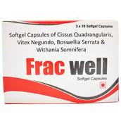 2 - Live Well Inc Fracwell Ortho Supplement, 30 softgels
