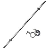 HUSTLE FITNESS 25 MM Standard Straight Weight Bar