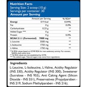 supplement - Health Oxide BCAA 7000 Instantized 2:1:1 Powder, 0.66 lb 30 Servings Watermelon