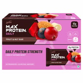 1 - RiteBite Max Protein Daily Bar (10g Protein), 24 Piece(s)/Pack Fruit & Nut