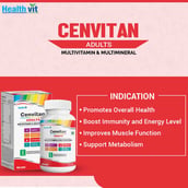 indication - Healthvit Cenvitan Adults, 60 tablet(s) Unflavoured