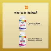 2 - Healthvit Cenvitan Multivitamins & Multiminerals Men + Women Combo, 2 Piece(s)/Pack Unflavoured