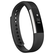 Fitbit Alta Fitness Tracker, Silver/Black