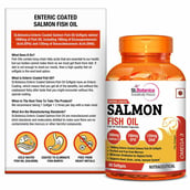 6 - St.Botanica Enteric Coated Salmon Fish Oil Omega 3,  60 softgels 