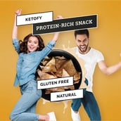 4 - Ketofy Keto Nachos, Crispy & Crunchy Masala 500 g