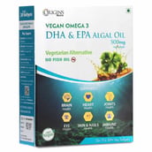 1 - Origins Nutra Vegan Omega 3 DHA & EPA Algal Oil 500mg, 30 softgels