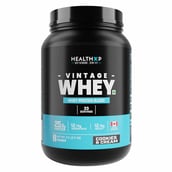 1 - HealthXP Vintage Whey,  2.2 lb  Cookies & Cream 