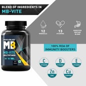 7 - MuscleBlaze MB-VITE Multivitamin for Immunity-100% RDA of Vit C, D, Zinc OP, 60 tablet(s) Unflavoured