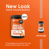 2 - ON (Optimum Nutrition) Essential Amino Energy, 0.6 lb 30 Servings Orange