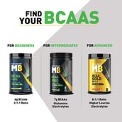 9 - MuscleBlaze BCAA Pro, 0.99 lb 30 Servings Green Apple