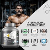 3 - MuscleBlaze Biozyme Whey Protein Powder, 4.4 lb Kesar Kulfi