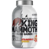 1 - Big Flex King Mammoth Mass Gainer, 2.2 lb Strawberry Banana