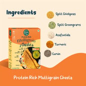 3 - The Naturik Co Multigrain Cheela Mix, Natural 250 g