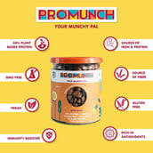 3 - Promunch Roasted Soya Snack, Cheese & Onion + Peri Peri Combo 150 g