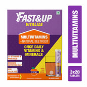 1 - Fast & Up Vitalize,  60 tablet(s)  Orange 