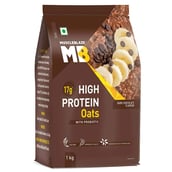 1 - MuscleBlaze High Protein Oats OP, 1 kg Dark Chocolate
