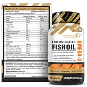 3 - MuscleXP Omega 3 Fish Oil 1000 mg, 60 softgels