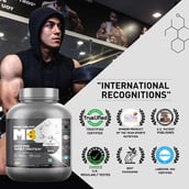2 - MuscleBlaze Biozyme Whey Protein, 4.4 lb Kesar Kulfi