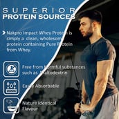 7 - Nakpro Impact Whey Protein, 2.2 lb Vanilla (Pack of 2)
