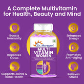 6 - Dr. Morepen Multivitamin Women,  60 tablet(s)  Unflavoured (Pack of 2) 