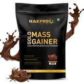 1 - Nakpro Gold Mass Gainer,  2.2 lb  Double Rich Chocolate 