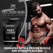 3 - Nakpro Whey Platinum Whey Protein Isolate,  2.2 lb  Unflavoured with Creatine Monohydrate 0.22 lb Unflavoured 