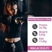 4 - Nakpro Women's Whey Protein, 2.2 lb Malai Kulfi