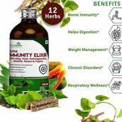 4 - Simply Herbal Immunity Elixir Syrup (Pack of 3),  450 ml 