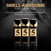 5 - Man Arden Perfume Body Spray,  120 ml  Number 5 for Men 
