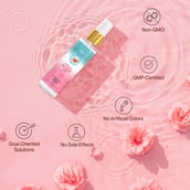 9 - Setu Skin: Youthful 30 Servings & Organic Rose Water 100g Combo, 2 Piece(s)/Pack Peach Mango