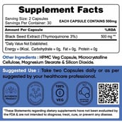 3 - StemRX Thymoquinone,  60 capsules 