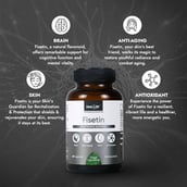 4 - StemRX Fisetin,  60 capsules 