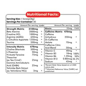 4 - Vitaminnica Battle Zone Pre-Workout,  0.53 lb  Watermelon Lemonade 