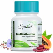 1 - Sprowt Plant Based Multivitamin, 60 capsules Unflavoured