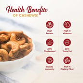 6 - Pintola Dry Roasted Cashews,  Peri Peri  100 g 