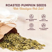 3 - Pintola Roasted & Salted Pumpkin Seeds, with Himalayan Pink Salt 250 g