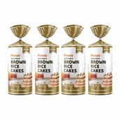 1 - Pintola Wholegrain Brown Rice Cakes,  Unsalted (Pack of 4)  130 g 
