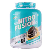 1 - Healthfarm HF Series Nitro Fusion Whey Isolate, 4.4 lb Cookies & Cream