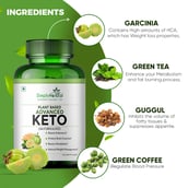 4 - Simply Herbal Advance KETO 1000mg (Pack of 3), 60 capsules