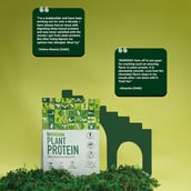 6 - bGREEN Plant Protein by HealthKart, 2.2 lb Chocolate