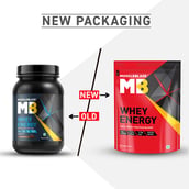 1 - MuscleBlaze Whey Energy with Digezyme, 2.2 lb Chocolate