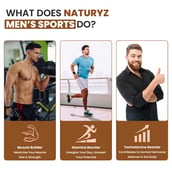 9 - Naturyz Men's Sport Daily Multivitamin 60 Tablets & Testo-6 90 Tablets Combo, 2 Piece(s)/Pack Unflavoured